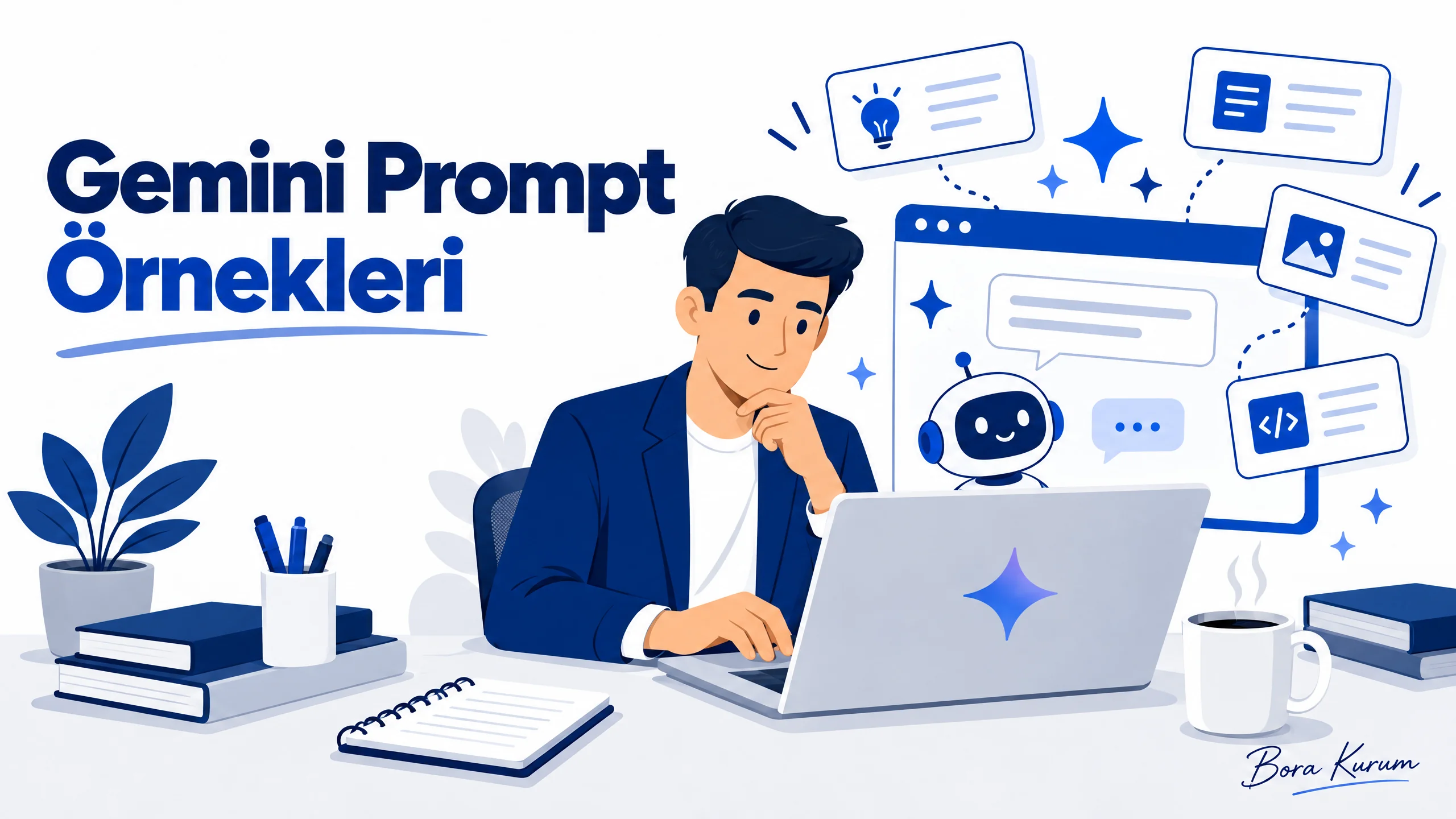 Gemini Prompt Örnekleri: Google Yapay Zekâsından Verim Alma Rehberi – Bora Kurum