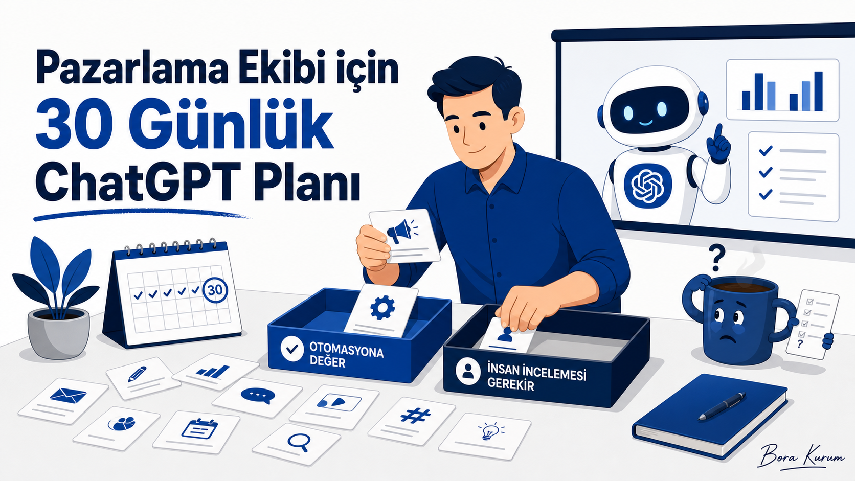 Pazarlama Ekibi için 30 Günlük ChatGPT Planı